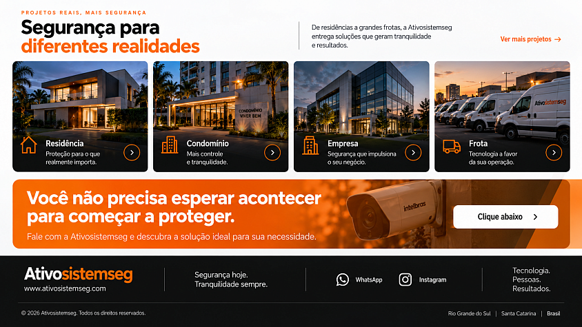 CONDOMINIOS, RESIDÊNCIAS, EMPRESAS, FROTA
